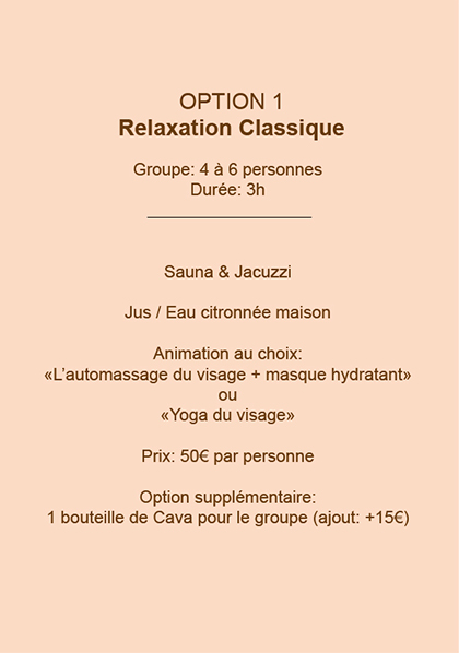 Relaxation classique